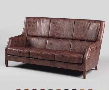European Style Three-seat Sofa-ID:653574656