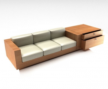 Modern Three-seat Sofa-ID:213381851
