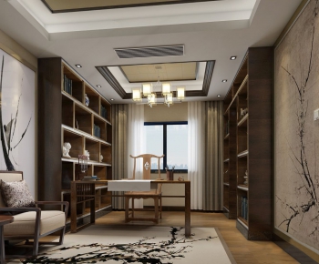 New Chinese Style Study Space-ID:671767593