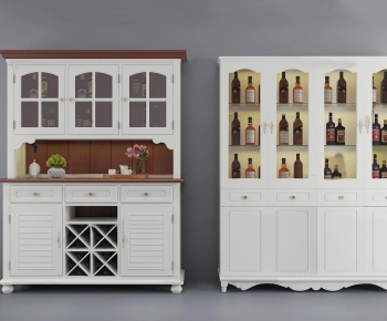 European Style Wine Cabinet-ID:610014723