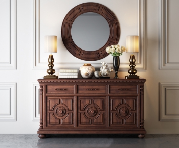 American Style Side Cabinet/Entrance Cabinet-ID:833436927