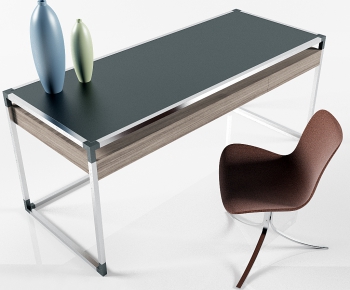 Modern Computer Desk And Chair-ID:626521397