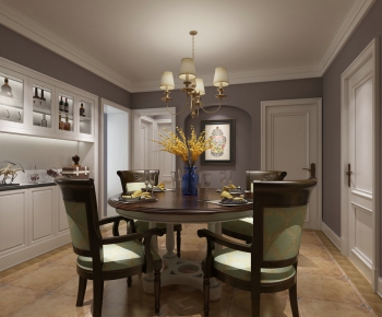 American Style Dining Room-ID:944187883