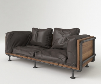 Industrial Style A Sofa For Two-ID:489892486