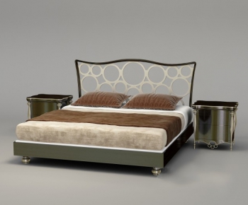 European Style Double Bed-ID:208212639