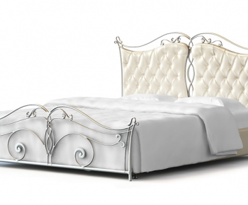 European Style Double Bed-ID:768049152
