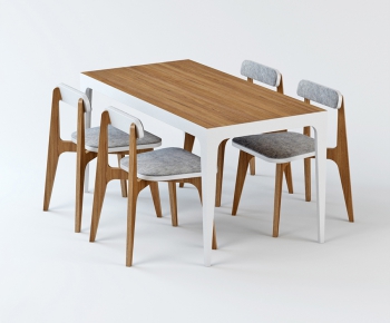 Nordic Style Dining Table And Chairs-ID:388304514