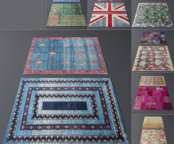 现代花纹地毯-ID:878630588