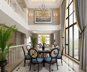 American Style Dining Room-ID:818598137