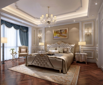 European Style Bedroom-ID:649600984