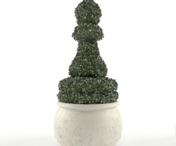 Modern Potted Green Plant-ID:531258844