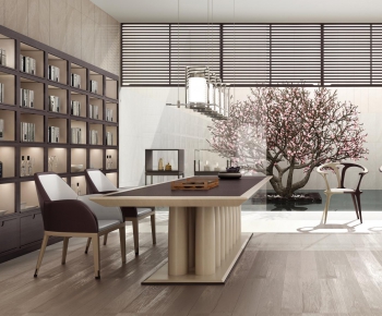 Modern New Chinese Style Study Space-ID:324833468