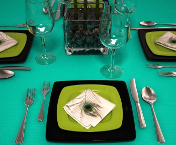 Modern Cutlery/tea Set-ID:151991155