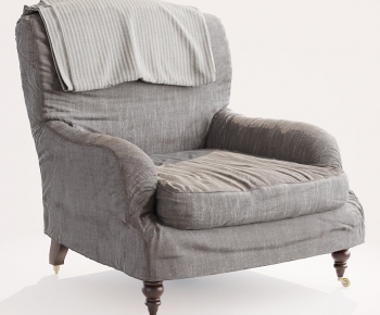 Modern Nordic Style Single Sofa-ID:311482198
