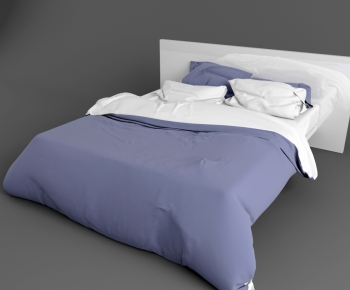 Modern Double Bed-ID:210862325