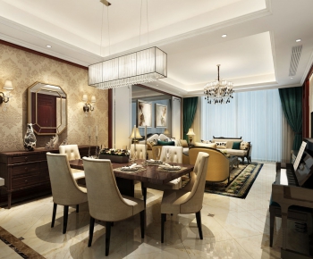 New Classical Style Dining Room-ID:854555357