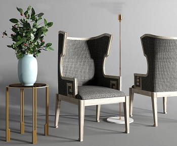 New Chinese Style Single Chair-ID:910714567