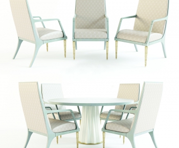 Modern Dining Table And Chairs-ID:424541398