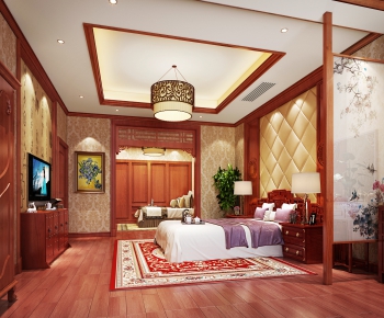 Chinese Style Bedroom-ID:587531572