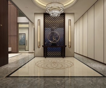 New Chinese Style Hallway-ID:564283312