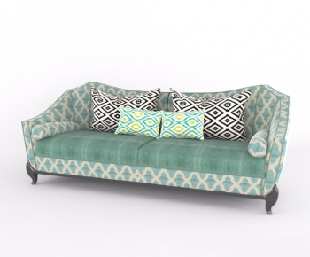 Simple European Style A Sofa For Two-ID:114244873