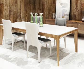 Modern Dining Table And Chairs-ID:115823246