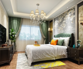 New Classical Style Bedroom-ID:345524928