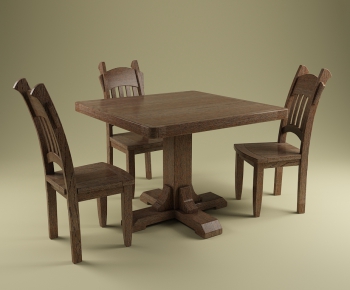 European Style Dining Table And Chairs-ID:958168174