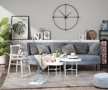 Nordic Style Sofa Combination-ID:903775368