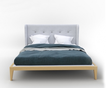 Modern Double Bed-ID:769524923