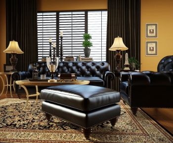 European Style A Living Room-ID:203528399
