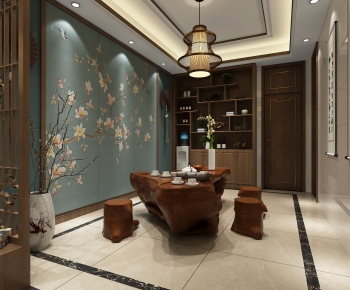New Chinese Style Tea House-ID:638881276