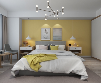 Nordic Style Bedroom-ID:181372135