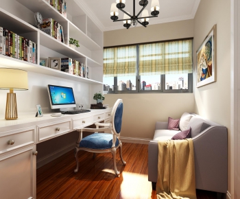 Simple European Style Study Space-ID:671768746