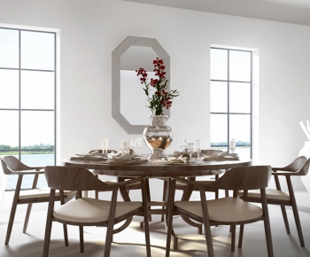 Modern Nordic Style Dining Room-ID:853101325