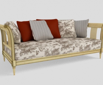 European Style Three-seat Sofa-ID:390613287