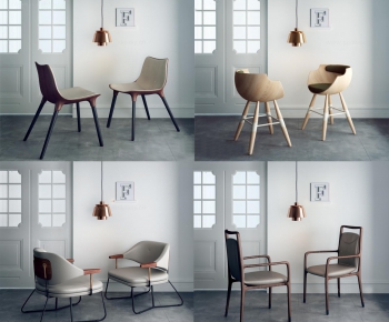 Modern Nordic Style Single Chair-ID:789127379