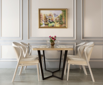 Modern Dining Table And Chairs-ID:304438947