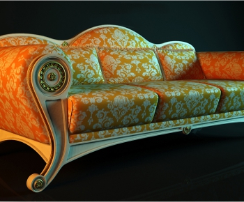 European Style Three-seat Sofa-ID:640062874