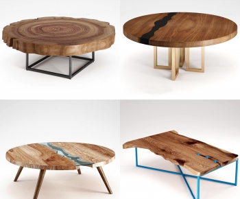 Modern Country Style Coffee Table-ID:666304146