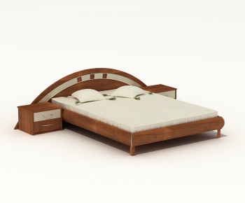 European Style Double Bed-ID:597073543
