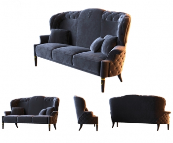 New Classical Style Three-seat Sofa-ID:291026935