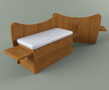 Modern Single Bed-ID:997498392
