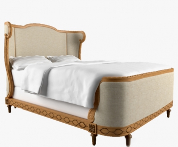 European Style Double Bed-ID:108706542