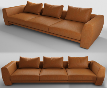 Modern Three-seat Sofa-ID:576948399