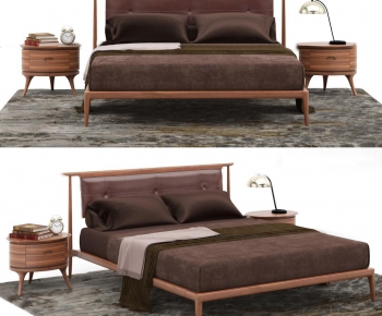 Modern Double Bed-ID:481705584