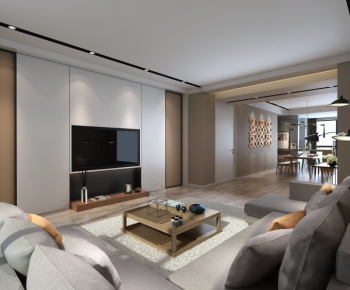Modern A Living Room-ID:470173618