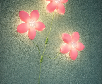 现代花朵造型儿童壁灯-ID:537244556