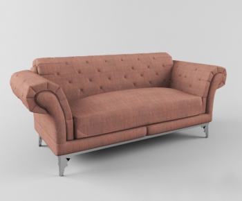 Simple European Style A Sofa For Two-ID:735672184