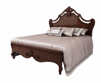 American Style Double Bed-ID:117279349